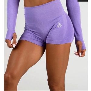 Ryderwear Seamless Shorts Purple Marl